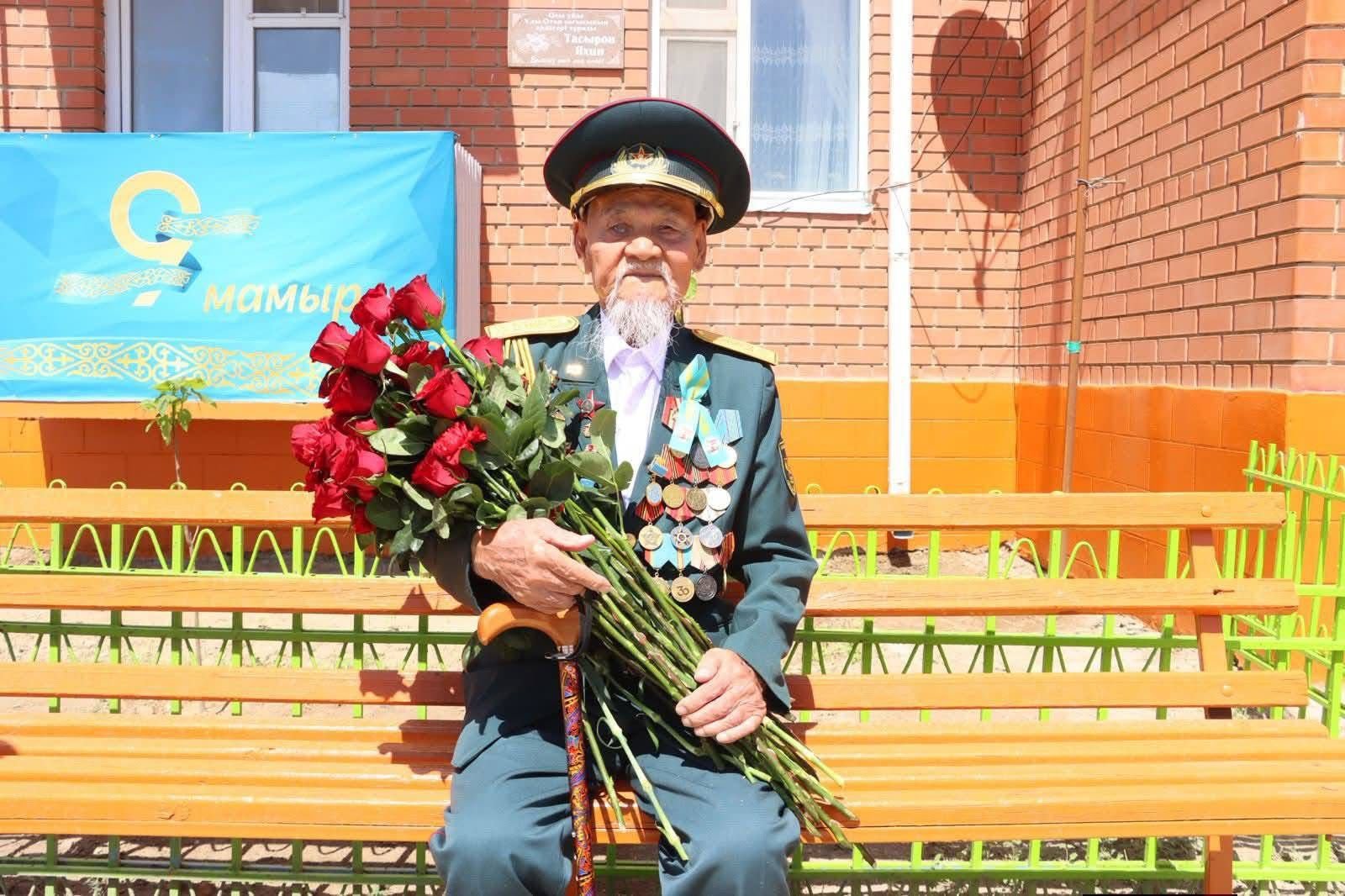 Қарт майдангерге құрмет