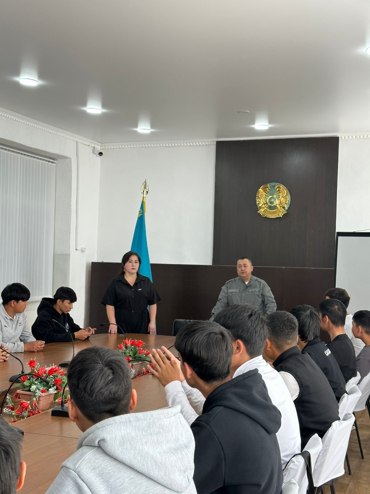 Партиялық жоба аясында жастармен кездесу өтті