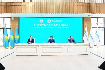 Қызылордада «TURǴYNDAR AMANATY» партиялық жобасы аясында форум өтті