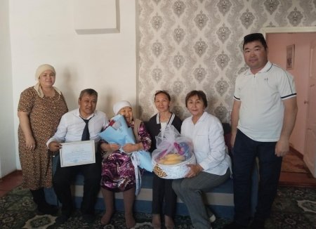 Ардагерге құрмет көрсетті