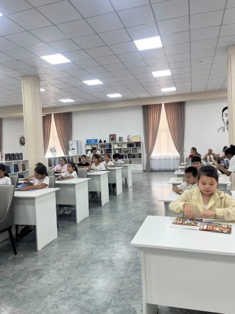 Кітапханаға танымдық саяхат