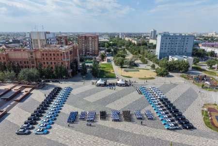 ПОЛИЦИЯ ҚЫЗМЕТКЕРЛЕРІНЕ 94 ҚЫЗМЕТТІК КӨЛІК ТАБЫСТАЛДЫ