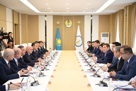 ТҮРІК ИНВЕСТОРЛАРЫНЫҢ ҚАТЫСУЫМЕН ЖАҢА ЖОБАЛАРДЫ ЖҮЗЕГЕ АСЫРУ МҮМКІНДІКТЕРІ ТАЛҚЫЛАНДЫ