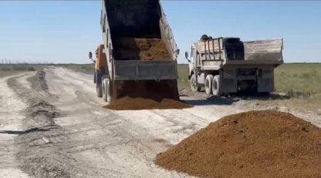ЖАЛАҒАШ–ЖОСАЛЫ АВТОЖОЛЫНДА УАҚЫТША АЙНАЛМА ЖОЛ САЛЫНУДА