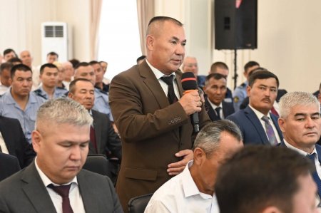 ҚАЗАЛЫ АУДАНЫНДА «ҚЫЛМЫССЫЗ ӨҢІР – КЕМЕЛ КЕШЕЛЕК КЕПІЛІ» АТТЫ КЕҢЕЙТІЛГЕН МӘЖІЛІС ӨТТІ