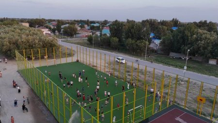 АПТАП ЫСТЫҚТА БАЛАЛАРҒА ҚУАНЫШ СЫЙЛАНДЫ