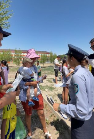 Аптап ыстықта – бала қауіпсіздігі басты назарда