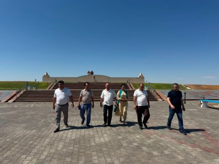 ӘЗЕРБАЙЖАН ТЕХНИКАЛЫҚ УНИВЕРСИТЕТІНІҢ ДЕЛЕГАЦИЯСЫ ҚАРМАҚШЫ АУДАНЫНДА ЖҰМЫС САПАРЫМЕН БОЛДЫ
