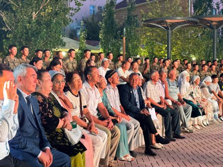 Қызылордада 5547 әскери бөлімінің сарбаздары «Отбасы құндылықтары – ұлт болашағы» атты рухани-мәдени шараға қатысты