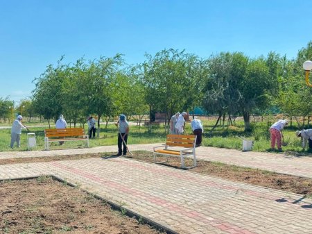 ЕЛДІ МЕКЕНДЕРДІҢ ТАЗАЛЫҒЫ БАСТЫ НАЗАРДА
