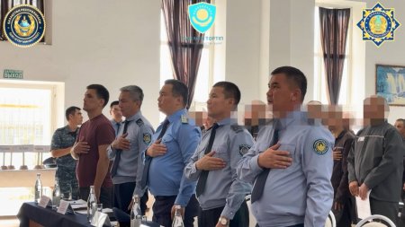 Жазасын өтеушілер арасында сайыс өтті