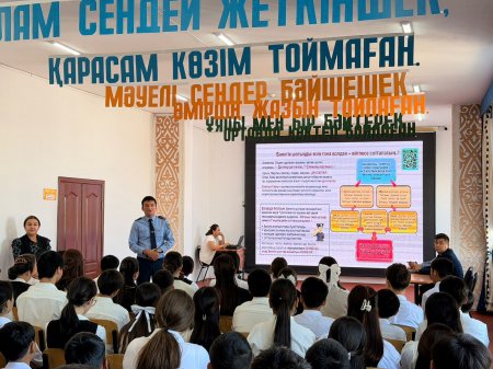 «Заң мен тәртіп» қағидатын насихаттау және жастар арасында құқық бұзушылықтардың алдын алу мақсатында профилактикалық кездесу өткізілді