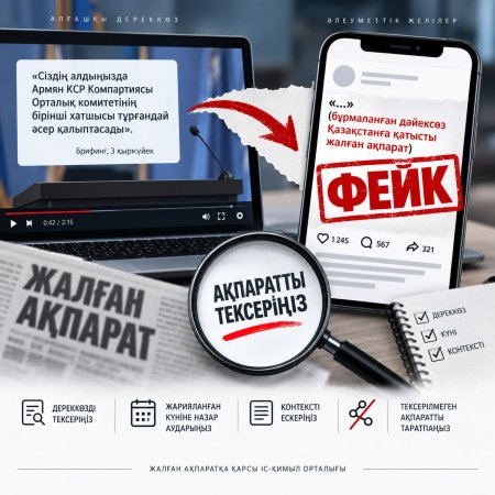 Әлеуметтік желілерде Армения Республикасының премьер-министрі Никол Пашинянның Қазақстанға қатысты мәлімдемелері туралы шындыққа сәйкес келмейтін ақпарат таралуда