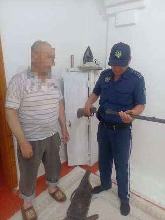 Полиция қару иелерін тексеру жұмыстарын күшейтті