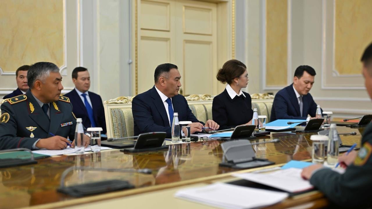Қорғаныс министрі Айдос Мырзахметов Қарулы Күштерді жаңғырту жоспары туралы баяндады
