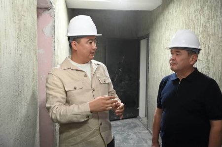 ҚҰРЫЛЫС НЫСАНДАРЫНДАҒЫ ЖҰМЫС БАРЫСЫ ТЕКСЕРІЛДІ