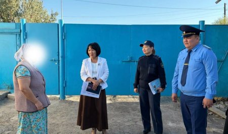 «ҚАУІПСІЗ ҮЙ» ЖЕДЕЛ-ПРОФИЛАКТИКАЛЫҚ ІС-ШАРАСЫ ЖҮРГІЗІЛУДЕ
