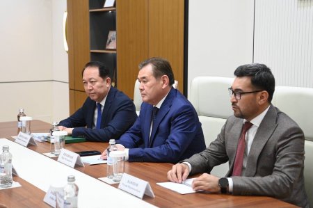 АЙМАҚ БАСШЫСЫ «ҚАЗАҚ ГАЗЕТТЕРІ» ЖШС БАС ДИРЕКТОРЫН ҚАБЫЛДАДЫ