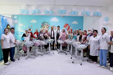 ҰЛТТЫҚ МЕРЕКЕ КҮНІ ӨҢІРІМІЗДЕ 42 СӘБИ ДҮНИЕГЕ КЕЛДІ